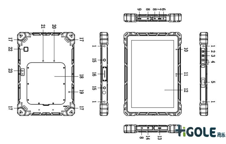三防平板電腦設(shè)計(jì)方案