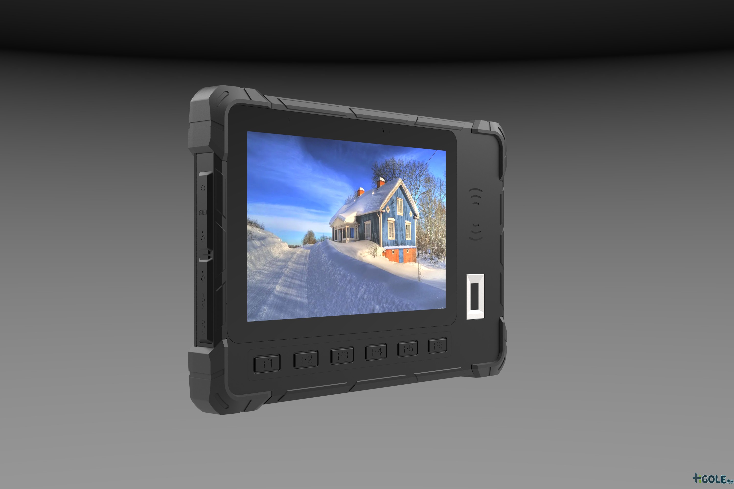 身份指紋識別工業(yè)平板電腦